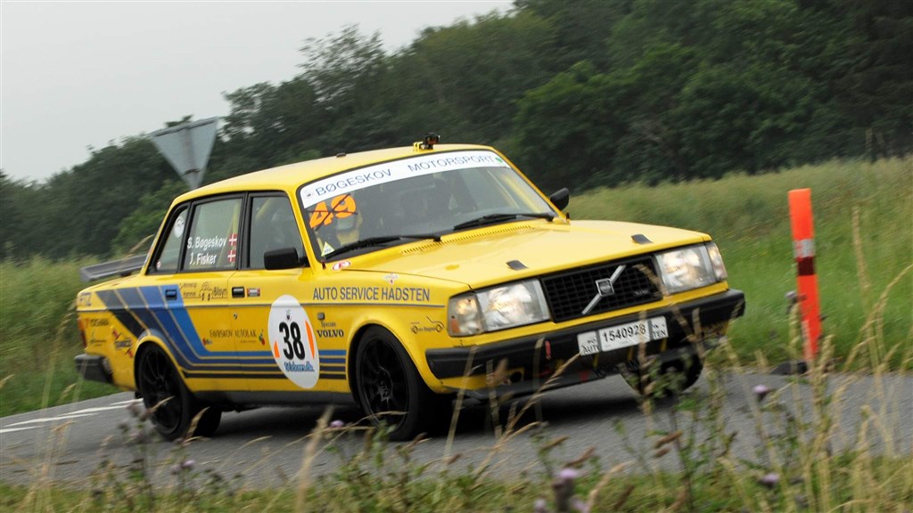 Det blev til en 2. plads i HAMK Hill Climb med Jens Fisker som codriver
(Foto: rallypics.dk)